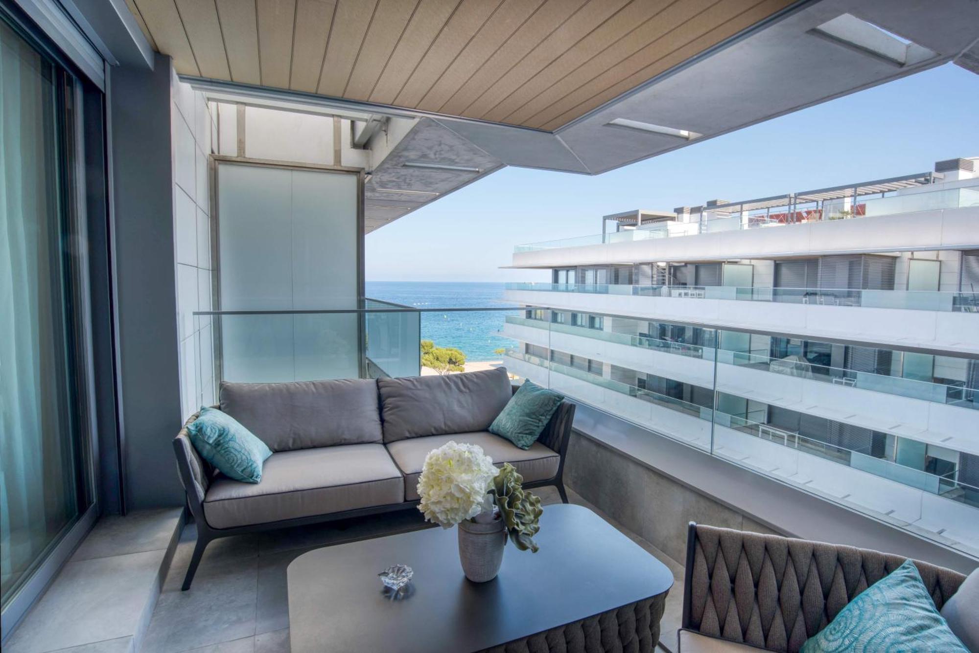 Penthouse On The First Line Apartment Platja d'Aro Bagian luar foto